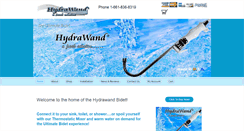 Desktop Screenshot of hydrawand.com